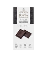 jovia premium quality chocolate ORGANİK ÇİKOLATA -%100 BİTTER SADE