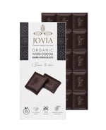 jovia premium quality chocolate ORGANİK ÇİKOLATA -%100 BİTTER SADE