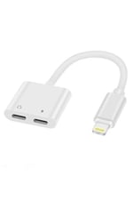 Joyroom S-M403 Iphone Lightning To Ligtning Ses Şarj Çoğaltıcı Beyaz