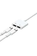 Joyroom S-M403 Iphone Lightning To Ligtning Ses Şarj Çoğaltıcı Beyaz