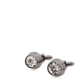 JTKD2102 JANTİ KOL DÜĞMESİ KUTULU KRİSTAL TAŞLI YUVARLAK