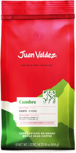 Juan Valdez Premium Cumbre Strong Çekirdek Kahve,%100 Arabica, 454g