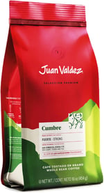 Juan Valdez Premium Cumbre Strong Çekirdek Kahve,%100 Arabica, 454g