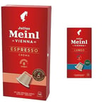 Julius Meinl Espresso Crema Kapsül Kahve 10 Adet ve Julius Meinl Lungo Classico Kapsül Kahve - 1 paket 10 Adet Biodegradable