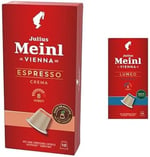 Julius Meinl Espresso Crema Kapsül Kahve 10 Adet ve Julius Meinl Lungo Classico Kapsül Kahve - 1 paket 10 Adet Biodegradable