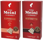 Julius Meinl Espresso Crema Kapsül Kahve 10 Adet ve Julius Meinl Ristretto Intenso Kapsül Kahve 10 Adet Biodegradable