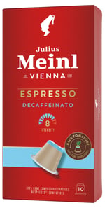 Julius Meinl Espresso Decaf Kafeinsiz Kapsül Kahve 10 Adet Biodegradable