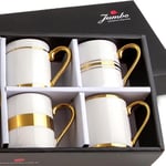 Jumbo Luces Gold 4 Kişilik Kahve Fincan Takımı