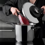 Jumbo Prime Master İndüksiyon Tabanlı Çelik Düdüklü Tencere Seti 4+6 Litre