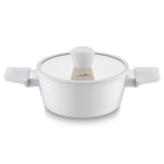Jumbo Swiss Crystal 6 Parça Light Grey Midi Tencere Seti