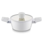 Jumbo Swiss Crystal 6 Parça Light Grey Midi Tencere Seti