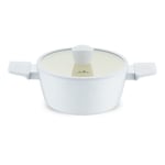 Jumbo Swiss Crystal Light Grey Derin Tencere 20 cm