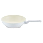 Jumbo Swiss Crystal Light Grey Wok Tava 28 cm
