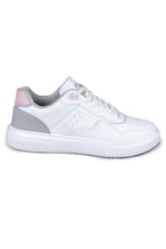Jump 26821 D White Lt Pink Lt Somon Kadın Günlük Ayakkabı 26821-D-WHITE-LT-PINK-LT-SOMON Beyaz