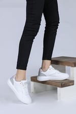 Jump 26821 D White Lt Pink Lt Somon Kadın Günlük Ayakkabı 26821-D-WHITE-LT-PINK-LT-SOMON Beyaz