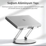 Juo 360° Dönebilen Yükseklik Ayarlı Metal Notebook Laptop Standı