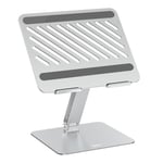 Juo Alüminyum Notebook Standı Yükseklik ve Eğim Ayarlı Ergonomik Metal Laptop Standı 11-17 inch arası notebook dizüstü bilgisayar standı, ayarlanabilir