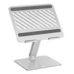 Juo Alüminyum Notebook Standı Yükseklik ve Eğim Ayarlı Ergonomik Metal Laptop Standı 11-17 inch arası notebook dizüstü bilgisayar standı, ayarlanabilir