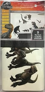 Jurassic World Fallen Kingdom Soy ve Yapıştır Duvar Çıkartmaları, RoomMates'ten RMK3798SCS