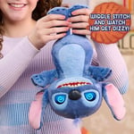 Just Play Disney Stitch Many Moods 34,3 cm büyük etkileşimli pelüş oyuncak, 50+ ses efekti ve sözler, etkileyici LCD gözler, 3 yaşından itibaren çocuk oyuncağı