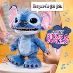 Just Play Disney Ultimate Stitch – Fonksiyonel Pelüş Hayvan, 100+ Gürültü ve Tepki, 3 Yaşından İtibaren, 43 cm, Etkileşimli, Pelüş Hayvan