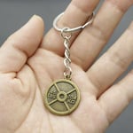 K.DOT Halter Disk Metal Anahtarlık ve Çanta Süsü