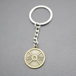 K.DOT Halter Disk Metal Anahtarlık ve Çanta Süsü