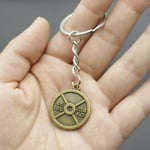 K.DOT Halter Disk Metal Anahtarlık ve Çanta Süsü