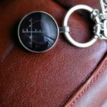 K.DOT Matematik Temalı Anahtarlık Kardiyoit Eğri Figürlü