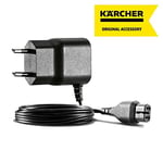 Kärcher 2.633-107.0 Yedek pil şarj cihazı, Kärcher pencere süpürgeleri için, Siyah