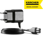 Kärcher 2.633-107.0 Yedek pil şarj cihazı, Kärcher pencere süpürgeleri için, Siyah