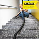 Kärcher Plastik, hortumu uzatması 3,5 m, tüm Kärcher ıslak/kuru elektrikli süpürgeler için uygundur, hareket yarıçapını artırır, hareket özgürlüğünü artırır