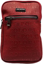 Kabartma Yazı Baskılı Küçük Kullanışlı Just&Polo Kadın Mini Sırt ve Çapraz Çanta
