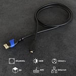 KabelDirekt – 2 m – micro-HDMI kablosu (HDMI – Micro-HDMI, iki yönlü – Ultra HD için 4 K @ 60 Hz – Ethernet ile yüksek hız – HDMI 2.0/1.4 ile uyumlu, t - Seçenekler: 2m, 3m, 5m, Standart., Tek kişilik