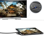 KabelDirekt – 2 m – micro-HDMI kablosu (HDMI – Micro-HDMI, iki yönlü – Ultra HD için 4 K @ 60 Hz – Ethernet ile yüksek hız – HDMI 2.0/1.4 ile uyumlu, t - Seçenekler: 2m, 3m, 5m, Standart., Tek kişilik