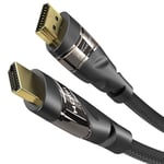KabelDirekt – 4K HDMI kablosu – 10m (Ethernetli Yüksek Hızlı HDMI, 4K Ultra HD, 3D, Full HD, 1080p, HDR, ARC, PS5, XBOX, HDTV) - Seçenekler: 10m, 0,5m, 1m, 1,5m, 2m, 3m, 5m, 7,5m