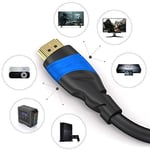 KabelDirekt – 4K ve 8K HDMI Kablosu – 3,1m – 0,15-22,5m arasında mevcut – Her HDMI bağlantısı için (4K@120Hz & 8K@60Hz, Yüksek Hızlı Ethernet, TV, Blu-ray, PS5, Xbox, Switch – siyah)
