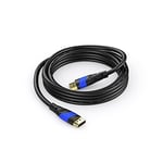 KabelDirekt – 8K DisplayPort Kablo – 2.9m – DP Kablosu, Almanya’da geliştirilmiştir – 0,5-10m arasında mevcuttur (PC/Laptop için Display Port Monitör Kablosu, 8K/4K@60Hz, 144Hz, Dolby Audio, siyah)