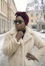 KADİFE FİYONKLU ASTARLI HAZIR TÜRBAN TESETTÜR BONE
