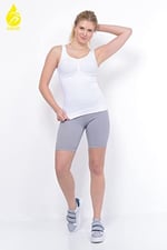 Kadın Atlet Şekillendirici ve Zayıflamaya Yardımcı - İdeal Vücut Hatlarına Ulaşın, Zayıflamaya Yardımcı Premium Korse Atlet - Bedenler: S, M, L, XL, XXL