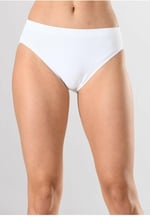 Kadın Beyaz Geniş Kenarlı Slip Külot (Beyaz/L/XL)