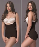 Kadın Çıtçıtlı Siyah Body Korse 1553