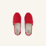 Kadın Espadril 10022087 Toms Alpargata Classic Heritage Canvas Red - Bedenler: 30 EU, 31 EU, 32.5 EU, 35 EU