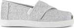 Kadın Espadril 10022111 Toms Alpargata Classic iridescent Glimmer Silver