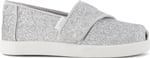 Kadın Espadril 10022111 Toms Alpargata Classic iridescent Glimmer Silver