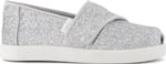 Kadın Espadril 10022111 Toms Alpargata Classic iridescent Glimmer Silver