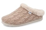 Kadın Ev Terliği B3 W64 UZ Fly Flot CLOTH WOMAN SLIPPER 6009-Beige