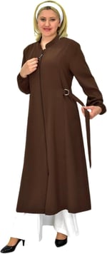 Kadın Fermuarlı Kap Tunik BGL-ST03601