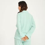 Kadın Gömlek Pantolon Pijama Takımı, %100 Pamuk, Yumuşak ve Rahat, Şık ve Fonksiyonel, Penye, Düğmeli, Kadın Pijama Seti