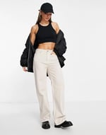 Kadın Halter Yaka Siyah Crop Top Bluz